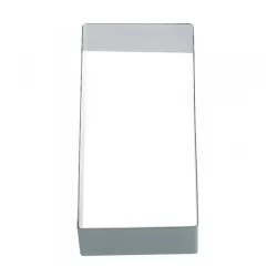 Fascia rettangolare piena Cm. 8x28x2 H. - Pavoni