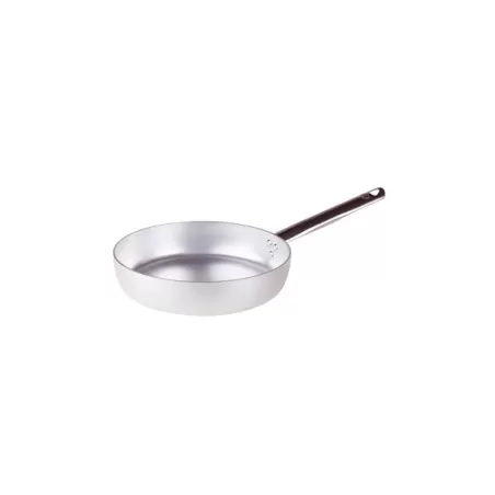 Padella dritta in alluminio con manico inox cm. 20 - Agnelli