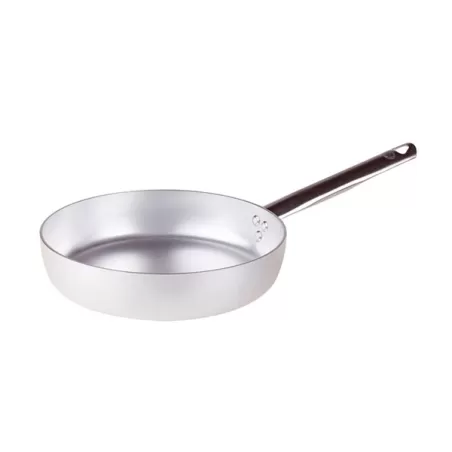 Padella dritta in alluminio con manico inox cm. 40 - Agnelli