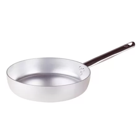 Padella dritta in alluminio con manico inox cm. 50 - Agnelli