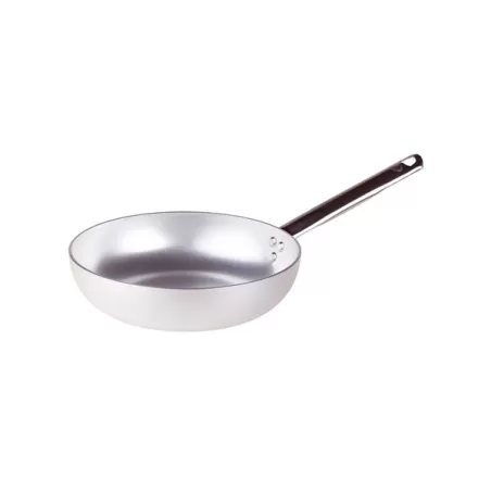 Padella svasata alta in alluminio con manico inox cm. 26 - Agnelli