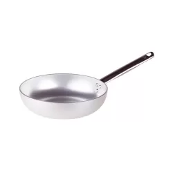 Padella svasata alta in alluminio con manico inox cm. 30 - Agnelli