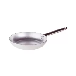 Padella svasata alta in alluminio con manico inox cm. 20 - Agnelli