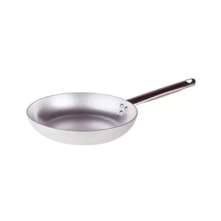 Padella svasata alta in alluminio con manico inox cm. 20 - Agnelli