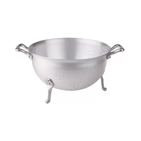 Colapasta a tre piedi in alluminio con maniglie inox cm. 24 - Agnelli