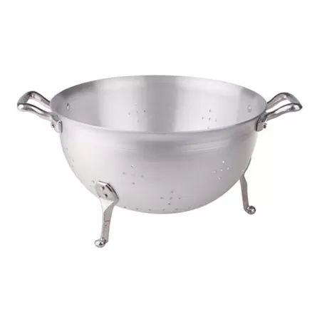 Colapasta a tre piedi in alluminio con maniglie inox cm. 32 - Agnelli