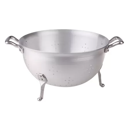 Colapasta a tre piedi in alluminio con maniglie inox cm. 36 - Agnelli