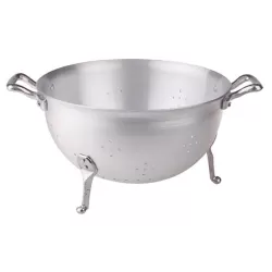 Colapasta a tre piedi in alluminio con maniglie inox cm. 40 - Agnelli