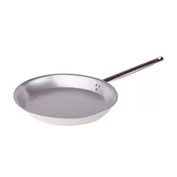 Padella ovale per pesce con manico inox cm. 40 - Agnelli