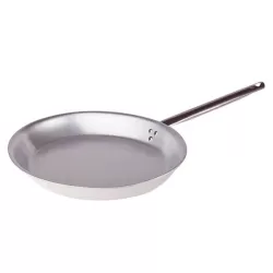 Padella ovale per pesce con manico inox cm. 45 - Agnelli