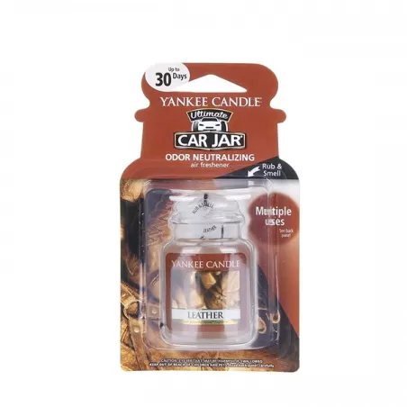 Leather Car Jar Ultimate - Yankee Candle