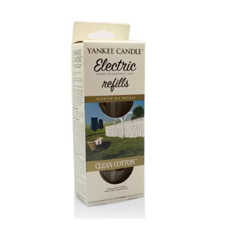 Ricarica per profumatore elettrico, Clean Cotton - Yankee Candle