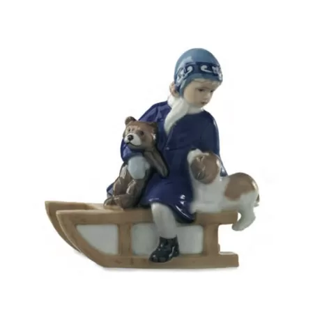 Elsa con slitta - Royal Copenhagen