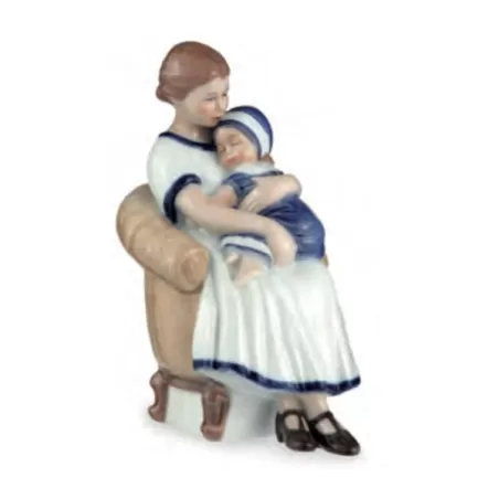 Elsa con la mamma in poltrona - Royal Copenhagen