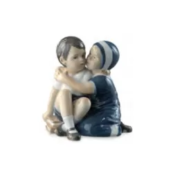 Elsa con il suo fratellino - Royal Copenhagen