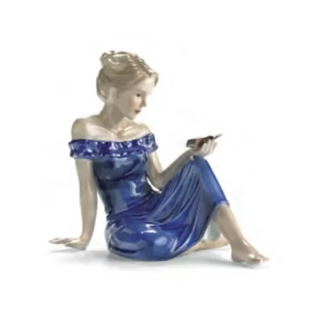 Ragazza con uccellino - Royal Copenhage