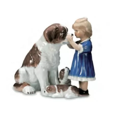 Bimba con San Bernardo - Royal Copenhage