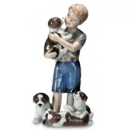 Bimba con cuccioli - Royal Copenhage