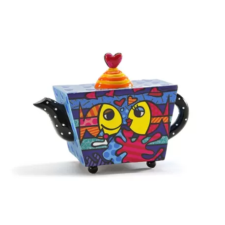 Figurina mini teiera "Deeply in Love" - Romero Britto