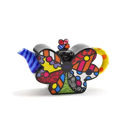 Figurina mini teiera "Butterly" - Romero Britto