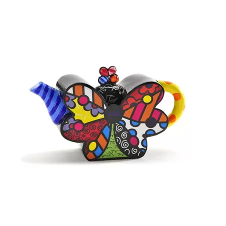 Figurina mini teiera "Butterly" - Romero Britto