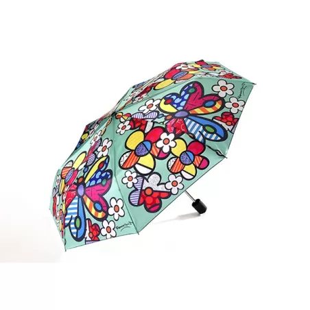 Ombrello pieghevole "Butterfies & Flowers" - Romero Britto