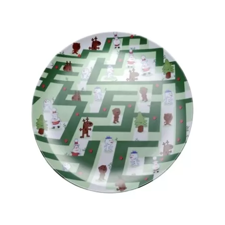 Natalino a nascondino, Piatto per panettone - Alessi