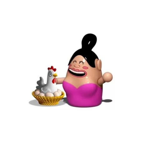 Madame Coccodè, Statuine - Alessi