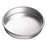 Stampo tondo in alluminio alto 7,5 Cm.