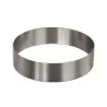 Cerchio inox pieno alto 6 Cm. - Decora