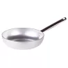 Padella svasata alta in alluminio con manico inox - Agnelli