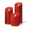 Candele a led colore rosso - Luminara
